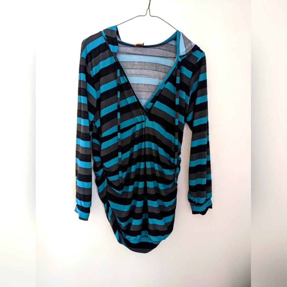 Maternity Top with Hood
